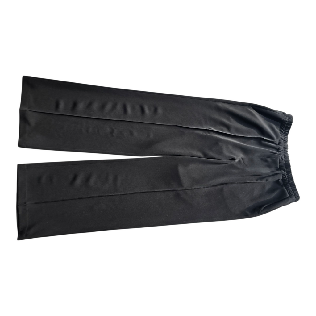 Pantalon Confort Oversize Noir – Taille Élastiquée – vue 3 – S.Keïdgi