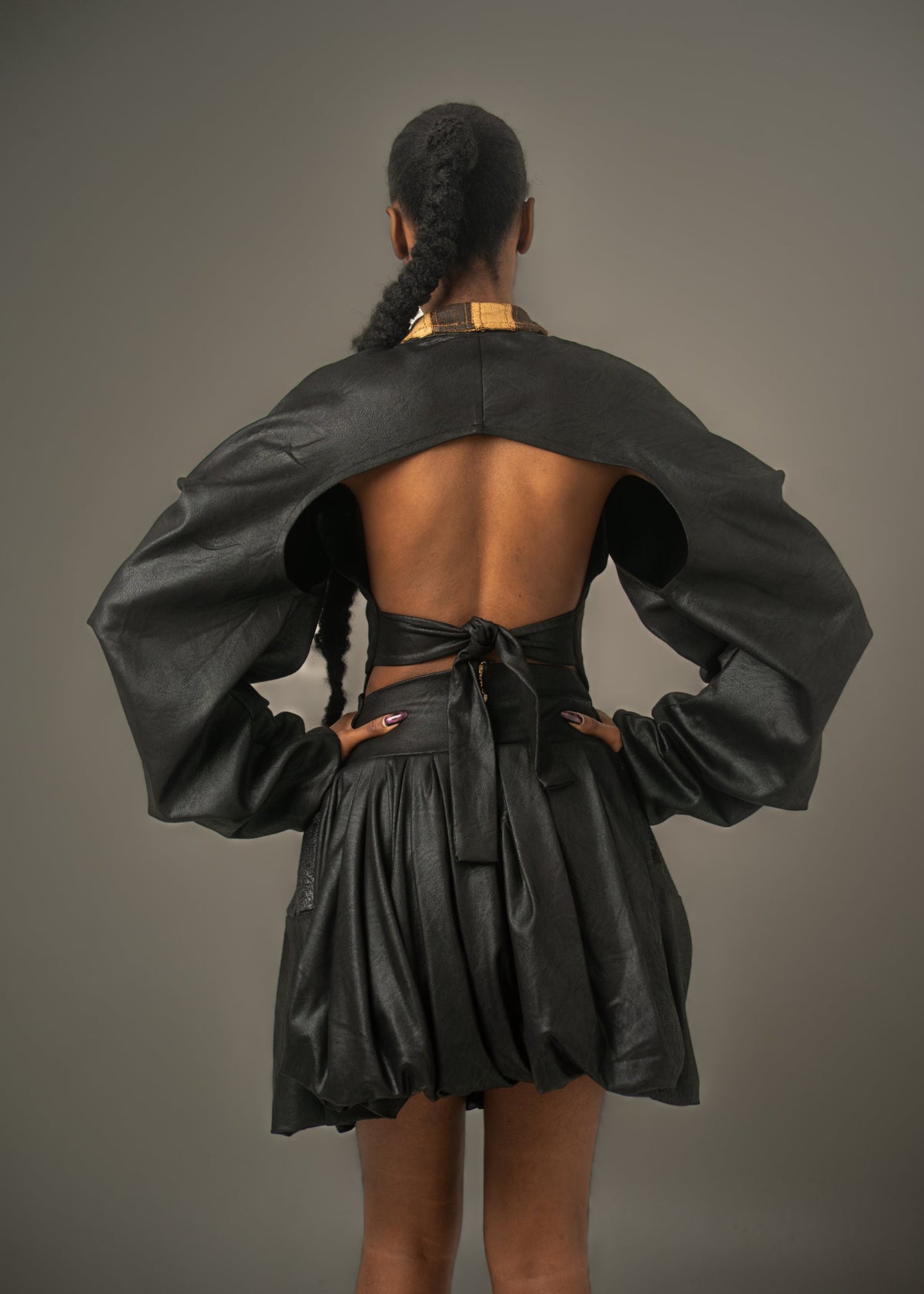 Bolero SANGA – Bustier Détachable Dos Nu – vue 3 – S.Keïdgi