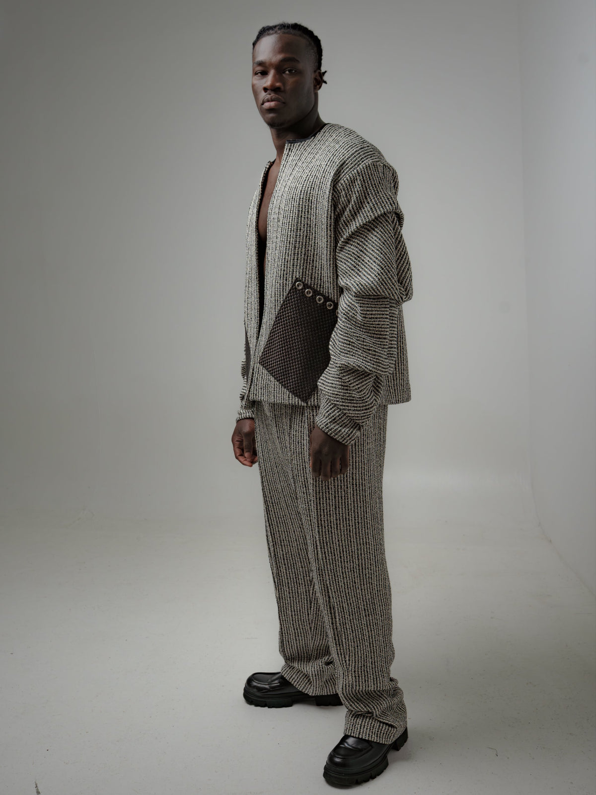 Bomber IMARA – Oversize Laine Thermocollée – vue 2 – S.Keïdgi