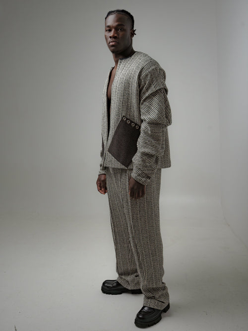 Bomber IMARA – Oversize Laine Thermocollée – vue 2 – S.Keïdgi