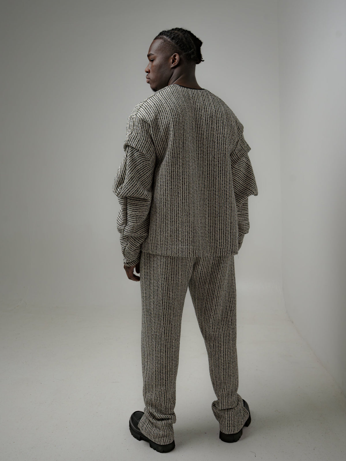 Bomber IMARA – Oversize Laine Thermocollée – vue 3 – S.Keïdgi