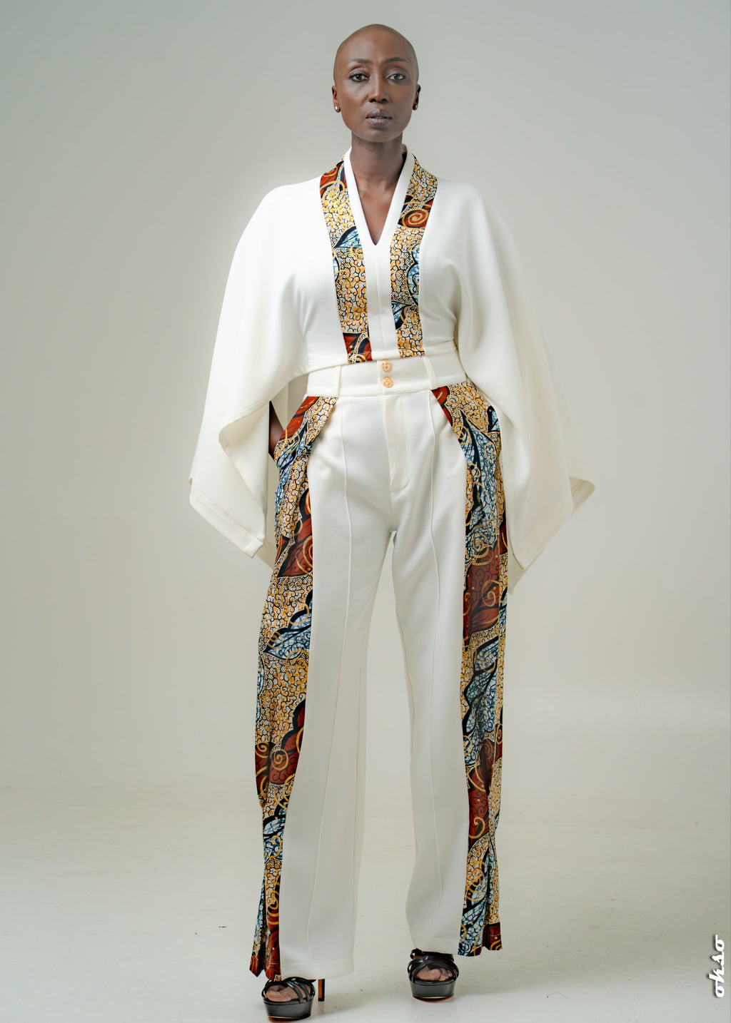 Pantalon Oversize NZAÉ Élégance – Wax – vue 3 – S.Keïdgi
