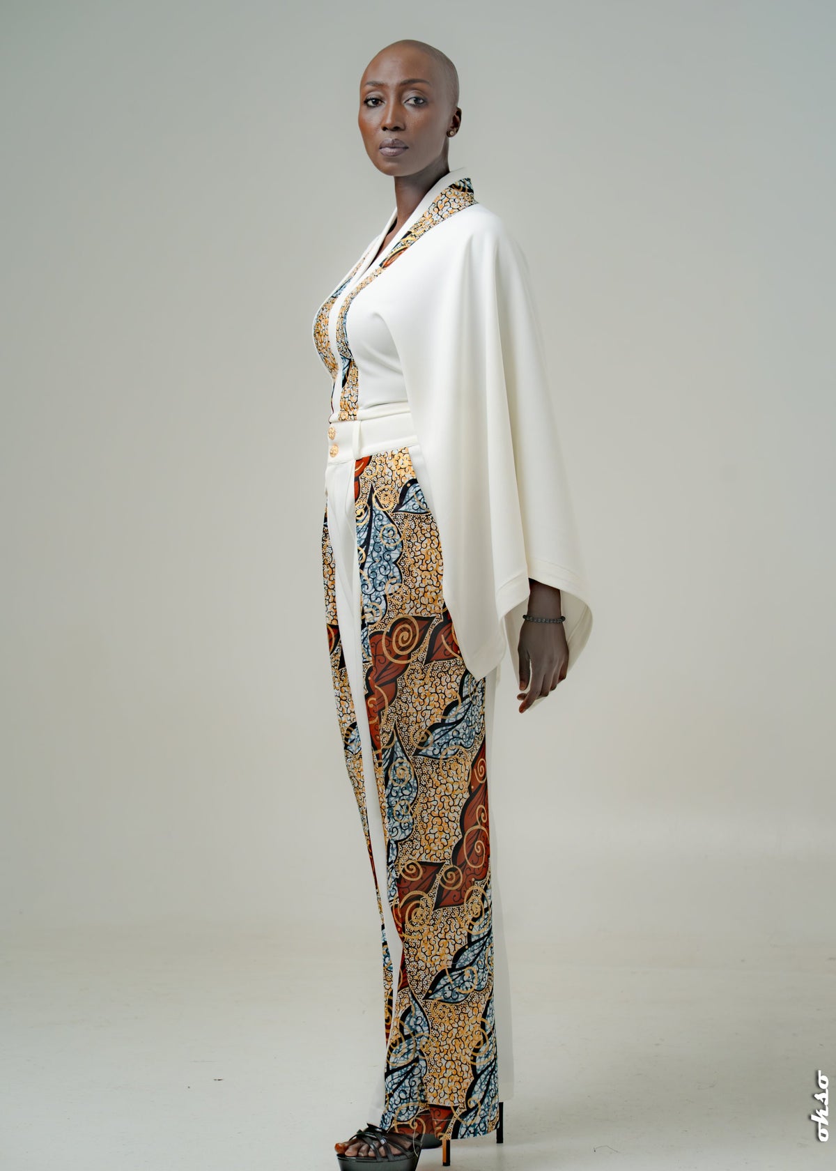 Pantalon Oversize NZAÉ Élégance – Wax – vue 2 – S.Keïdgi