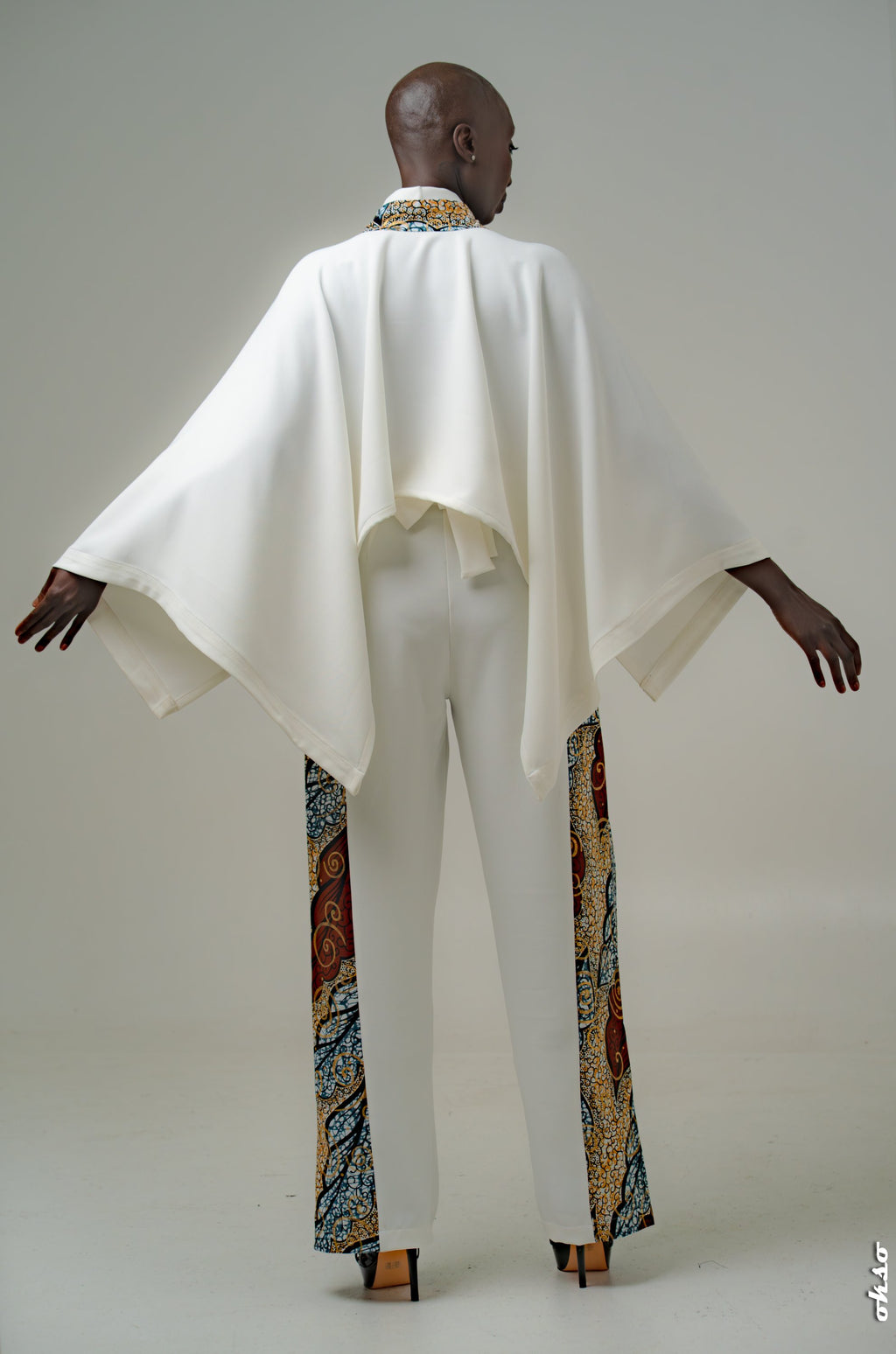 Pantalon Oversize NZAÉ Élégance – Wax – vue 4 – S.Keïdgi