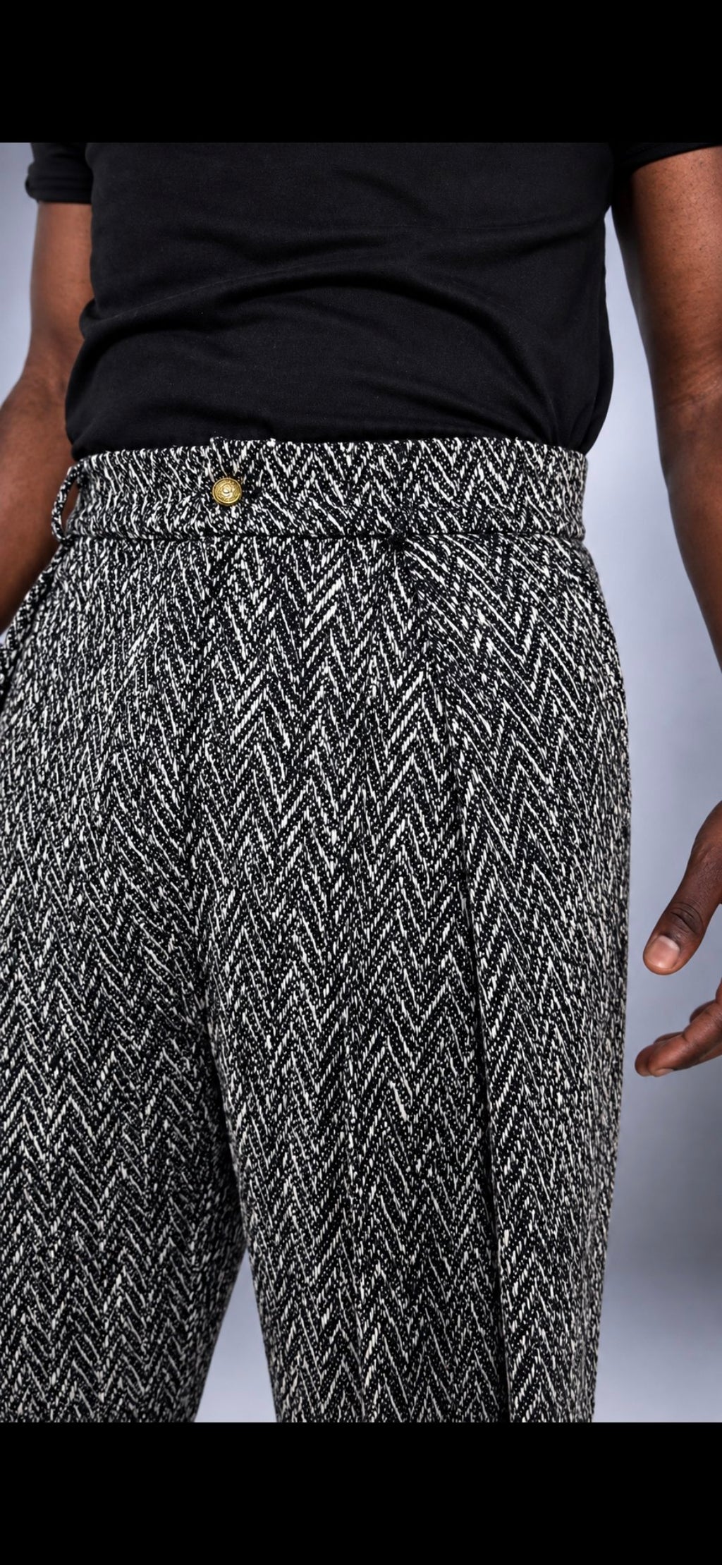 Pantalon Unisexe MWENDO – Coupe Ample Afro Chic – vue 2 – S.Keïdgi