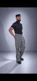 Pantalon MWENDO unisexe coupe ample – S.Keïdgi