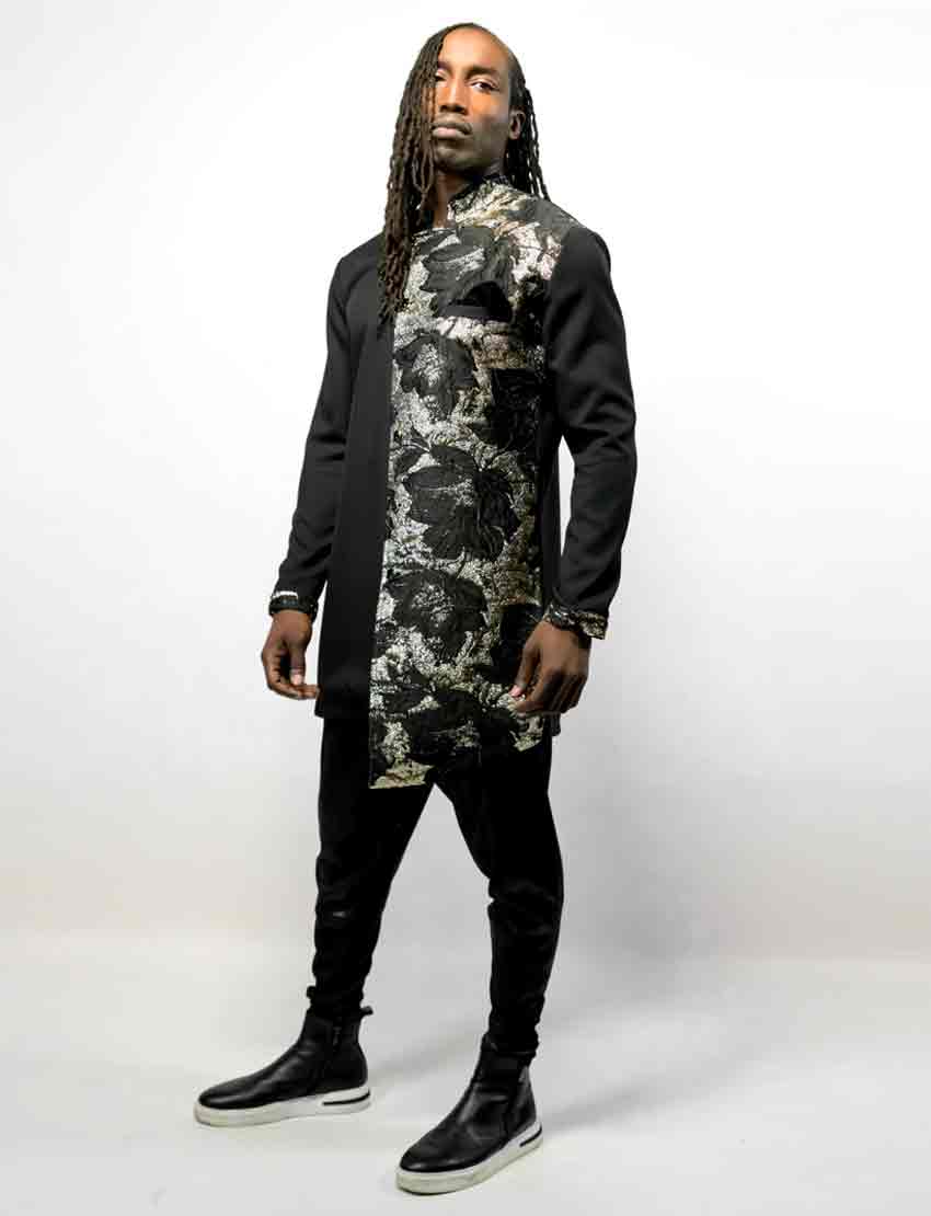 Chemise asymétrique Broca – S.Keïdgi