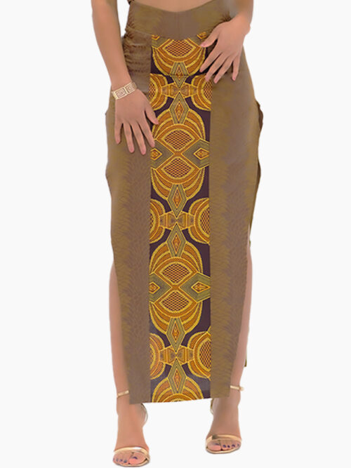 Bonzenga Slit Skirt