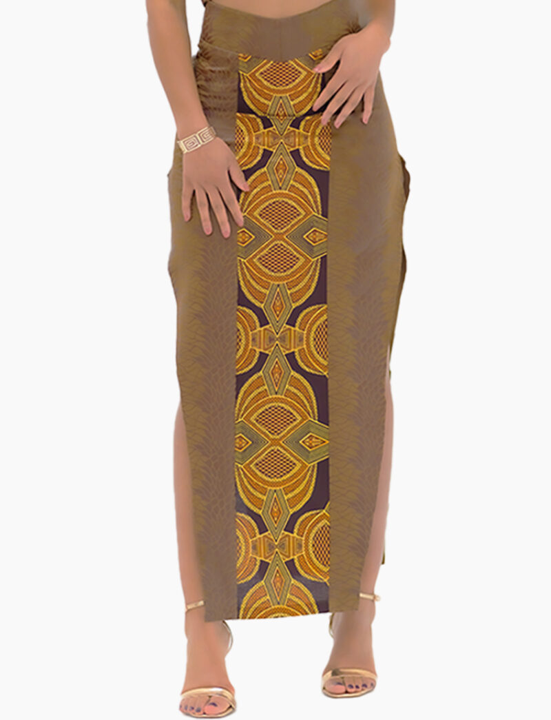 Bonzenga Slit Skirt